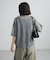 メッシュ5分袖ZIPカーディガン