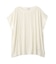 表面感カットフリルフレンチプルオーバー
