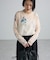 【WEB限定】フラワープリントシアーロンTEEⅡ