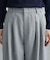 スラブツイードタックワイドパンツ