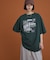 レースドッキングオーバーサイズロゴTシャツ