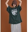 レースドッキングオーバーサイズロゴTシャツ