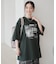 レースドッキングオーバーサイズロゴTシャツ