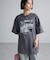 レースドッキングオーバーサイズロゴTシャツ