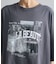 レースドッキングオーバーサイズロゴTシャツ