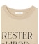 レースドッキングオーバーサイズロゴTシャツ