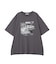 レースドッキングオーバーサイズロゴTシャツ