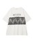 レースドッキングオーバーサイズロゴTシャツ