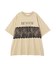 レースドッキングオーバーサイズロゴTシャツ