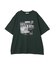 レースドッキングオーバーサイズロゴTシャツ
