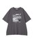 レースドッキングオーバーサイズロゴTシャツ