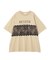 レースドッキングオーバーサイズロゴTシャツ