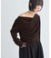 【WEB限定】シアーベロアオフショル長袖プルオーバーⅡ