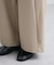 タブ付きタックセミワイドパンツ