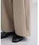 タブ付きタックセミワイドパンツ