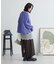 【WEB限定カラーあり】モールVネックニットプルオーバー
