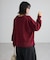 【WEB限定カラーあり】モールVネックニットプルオーバー