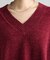 【WEB限定カラーあり】モールVネックニットプルオーバー