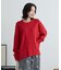 【WEB限定カラーあり】ここちクルーネックニットプルオーバー