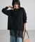 【WEB限定カラーあり】ここちクルーネックニットプルオーバー