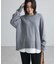 【WEB限定カラーあり】ここちクルーネックニットプルオーバー