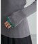 【WEB限定カラーあり】ここちリブ配色ニットプルオーバー