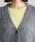 【WEB限定カラーあり】シャギーニットカーディガン