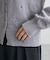 花刺繍モールニットカーディガン