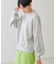 ラメ裏毛プルオーバー