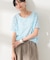 チュールフリンジシアーTシャツ