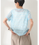 チュールフリンジシアーTシャツ