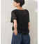 チュールフリンジシアーTシャツ