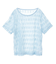 チュールフリンジシアーTシャツ