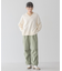 Vネックニットプルオーバー