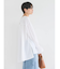 接触冷感キャンディースリーブサイドスリットブラウス