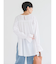 接触冷感キャンディースリーブサイドスリットブラウス