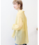 楊柳シアーバンドカラーシャツ
