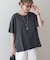 バックスリットTシャツ