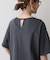 バックスリットTシャツ