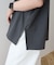 バックスリットTシャツ