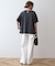 バックスリットTシャツ