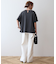 バックスリットTシャツ