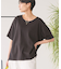 バックスリットTシャツ