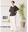 バックスリットTシャツ