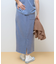 DISCUS 加工裏毛ナロースカート