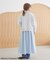 【WEB限定】Moomin フロッキープリント裏毛プルオーバー