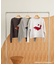 【WEB限定】Moomin フロッキープリント裏毛プルオーバー