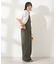 リブ5分袖トップス
