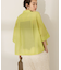 Wポケットシアー半袖シャツ