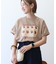 ロゴ＆フォトプリントTシャツ